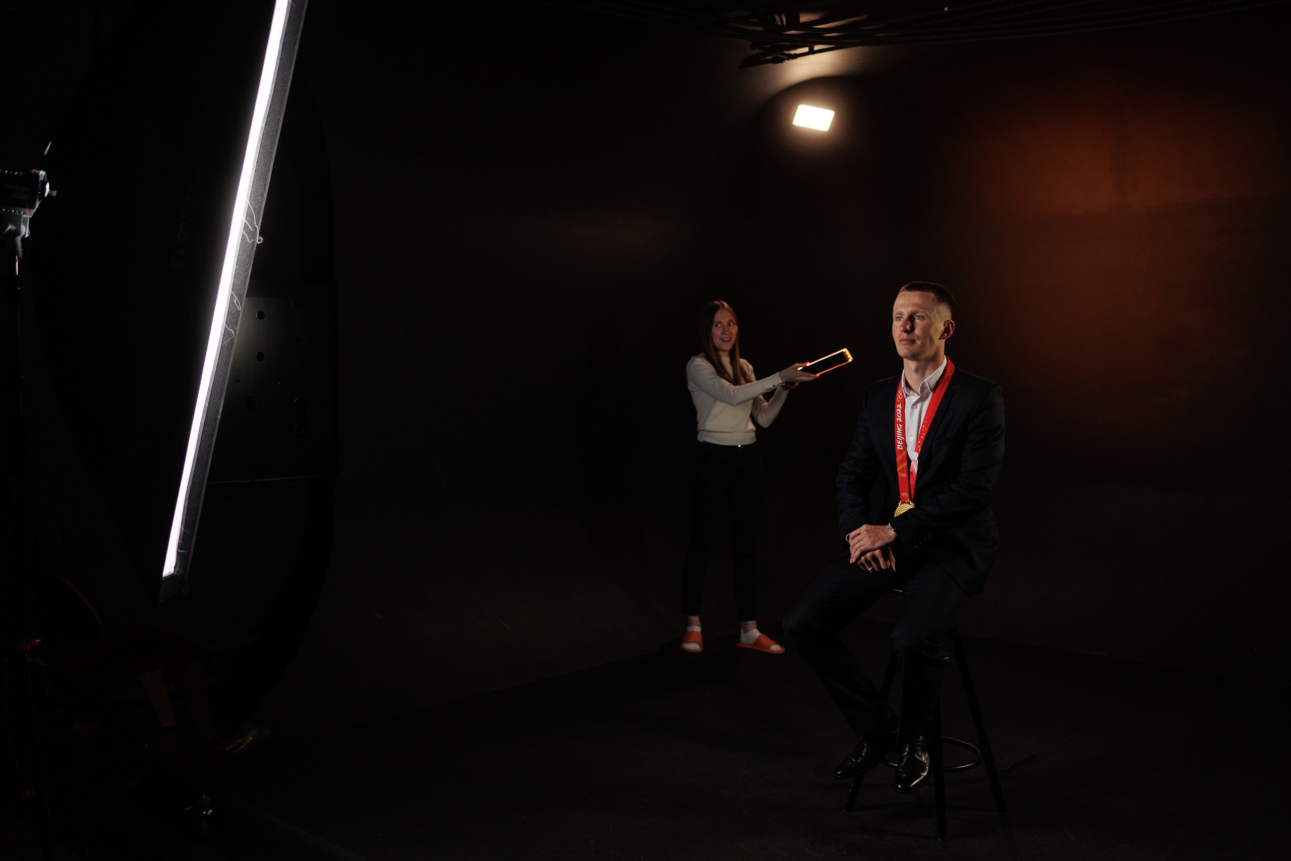 Фотостудия "Fatatoom" зал "Черная циклорама"