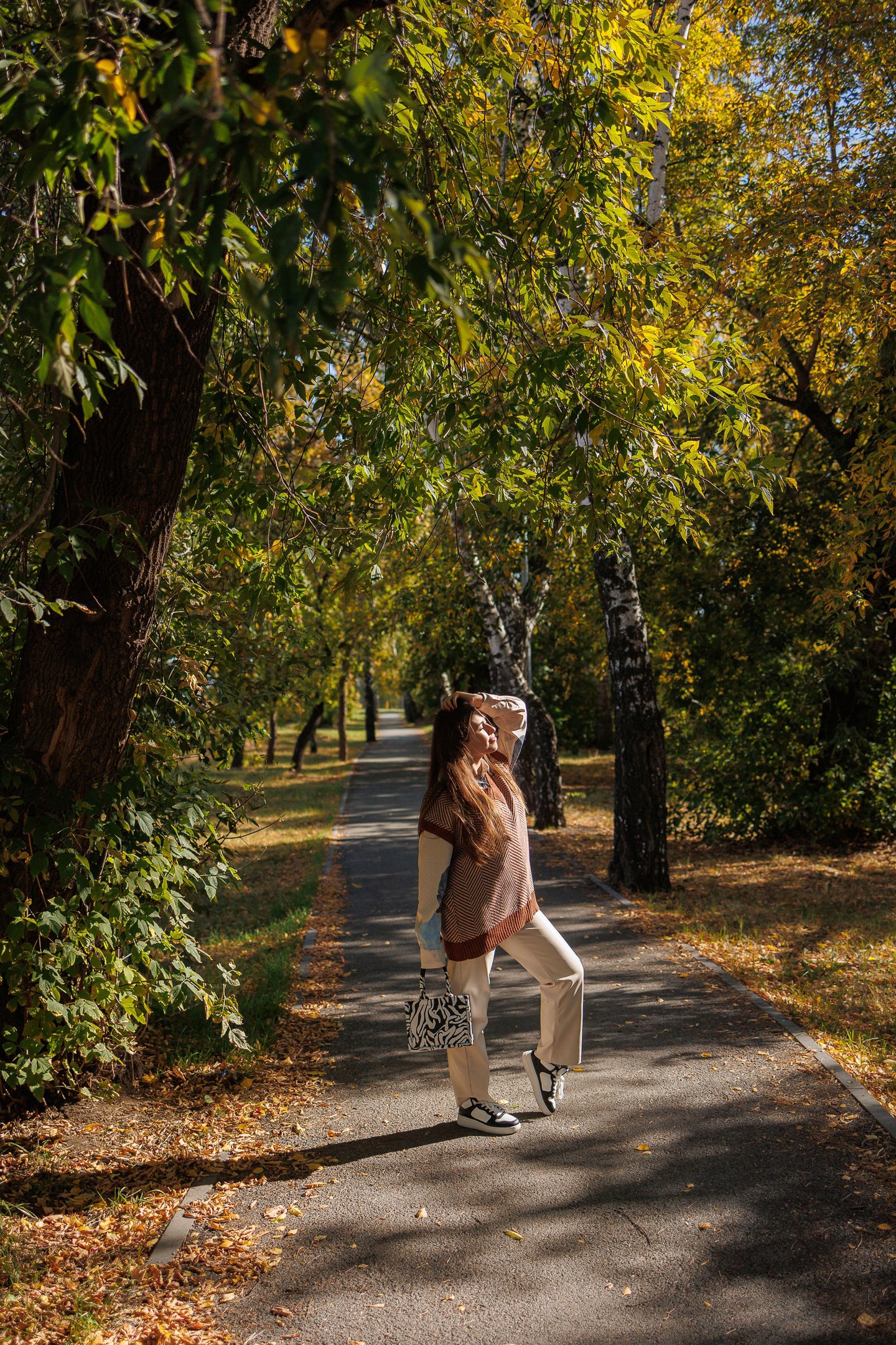 Аллея напротив ТЦ Премьер