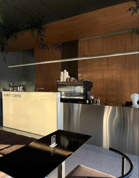 "Albert coffee"